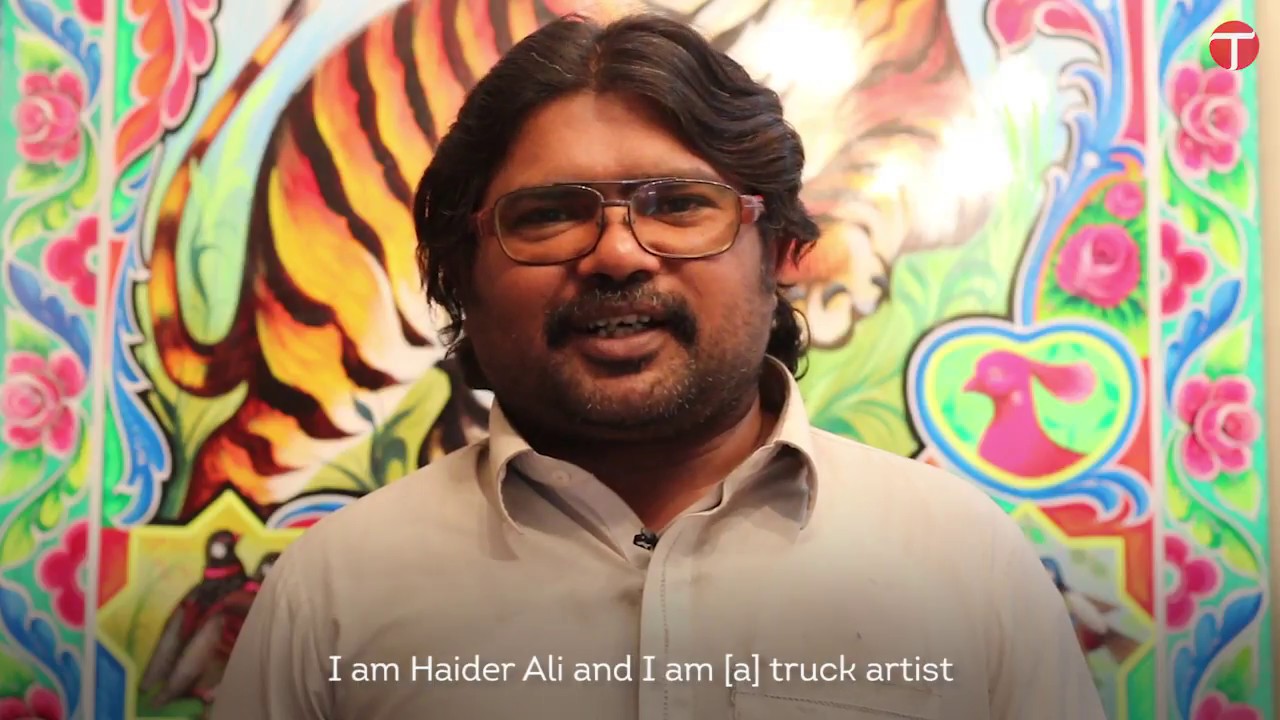 Load video: Haider Ali truck Artist